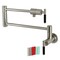 Kingston Brass KS4108CKL Wall Mount Pot Filler Faucet, Brushed Nickel KS4108CKL - alternate 1